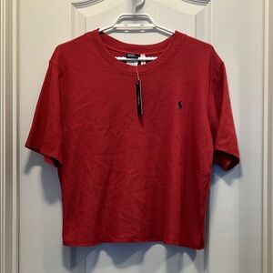 Polo by Ralph Lauren Coral Pajama Top